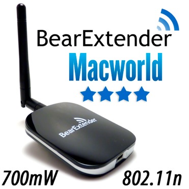 Bearifi BearExtender PC v4 USB WiFi Booster and Range Extender for  Microsoft Windows (2018 Version 4) : : Computers & Accessories